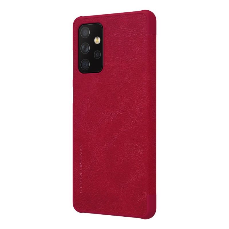 Κάλυμμα Samsung Galaxy A72 4G / A72 5G Δερμάτινο Εφέ Σειράς Qin