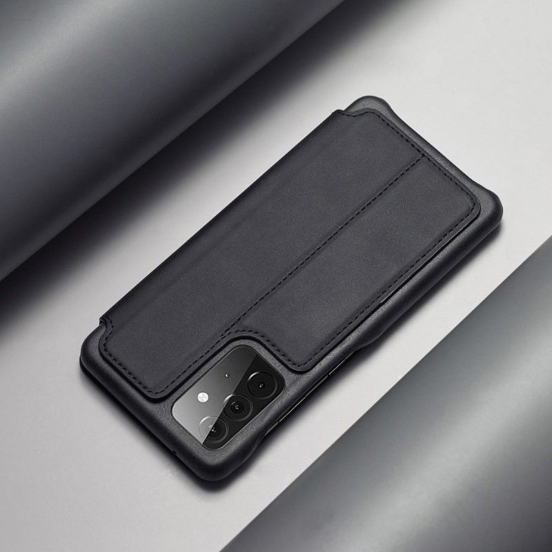 Θήκη Flip Samsung Galaxy A72 4G / A72 5G δερματινη θηκη Lc.imeeke Faux Leather