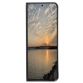 θηκη κινητου Samsung Galaxy Z Fold 4 Επικαλυμμένη Υφή Δέρματος