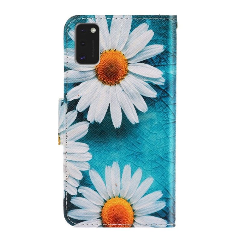 δερματινη θηκη Samsung Galaxy A41 Marguerite