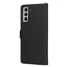 δερματινη θηκη Samsung Galaxy S21 5G Floral Heart