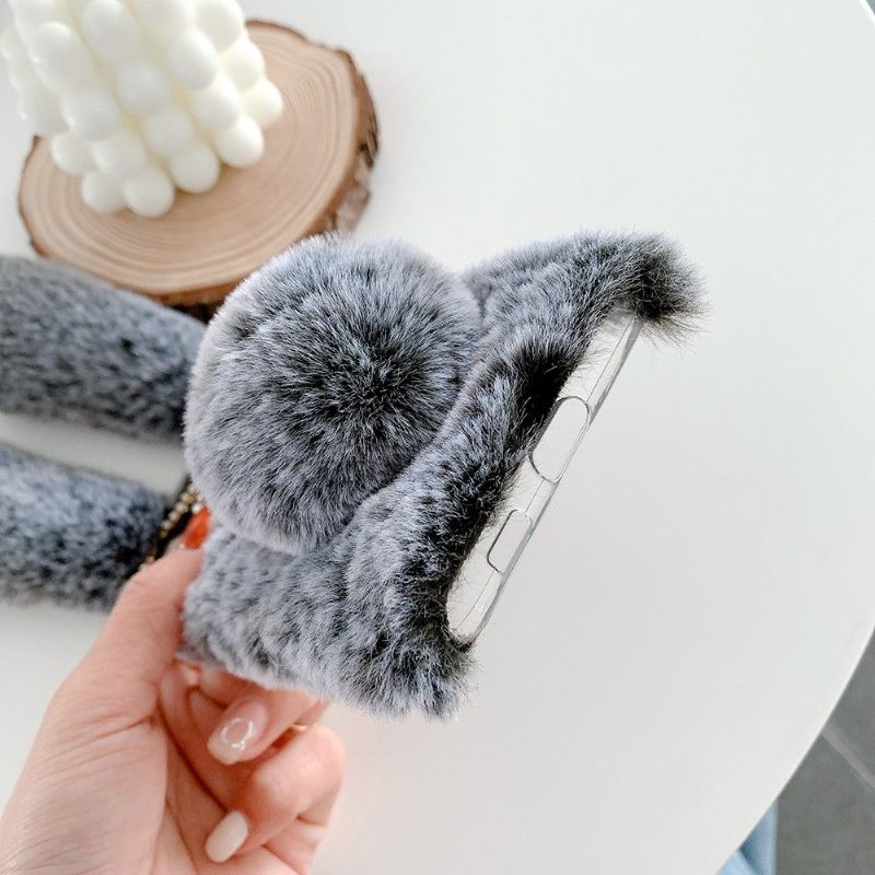 Θήκη Samsung Galaxy S21 5G Faux Fur Rabbit