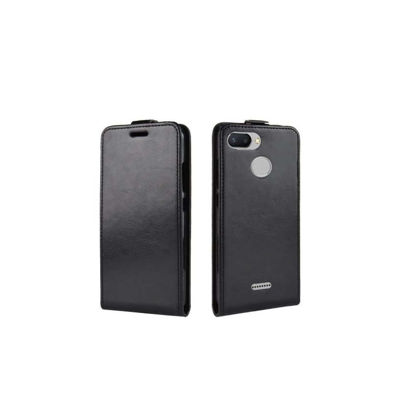 δερματινη θηκη Xiaomi Redmi 6 Θήκη Flip Faux Leather Vertical