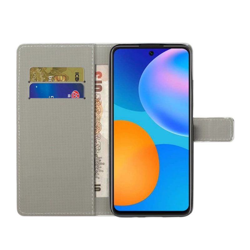 Κάλυμμα Poco M4 Pro 5G Μπλε Πεταλούδα