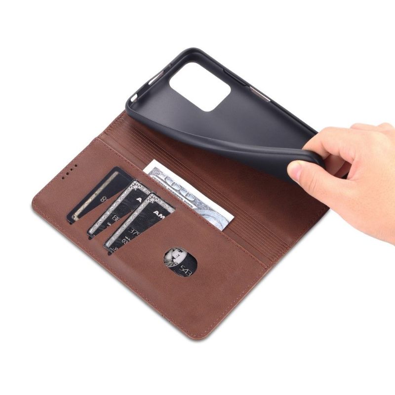 δερματινη θηκη Xiaomi Redmi 10 πορτοφολι Azns Faux Leather