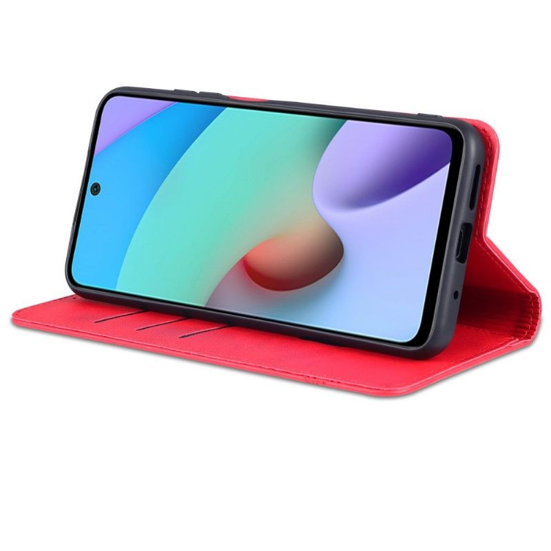 δερματινη θηκη Xiaomi Redmi 10 πορτοφολι Azns Faux Leather
