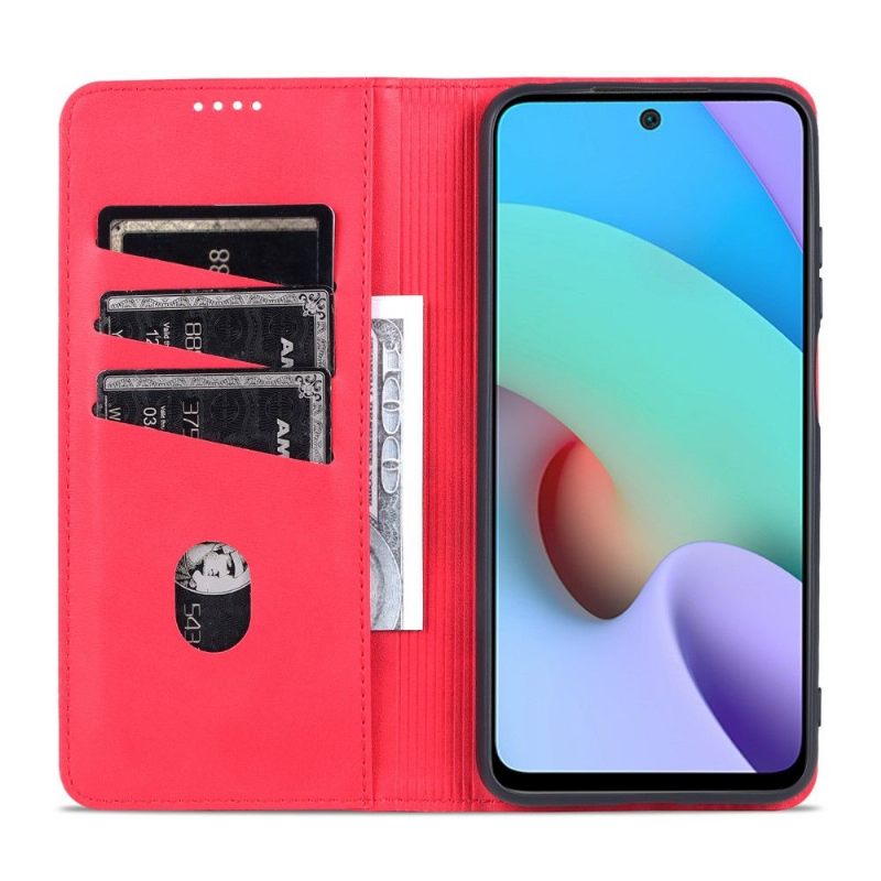 δερματινη θηκη Xiaomi Redmi 10 πορτοφολι Azns Faux Leather