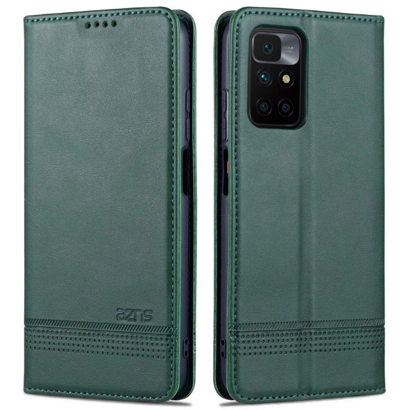 δερματινη θηκη Xiaomi Redmi 10 πορτοφολι Azns Faux Leather