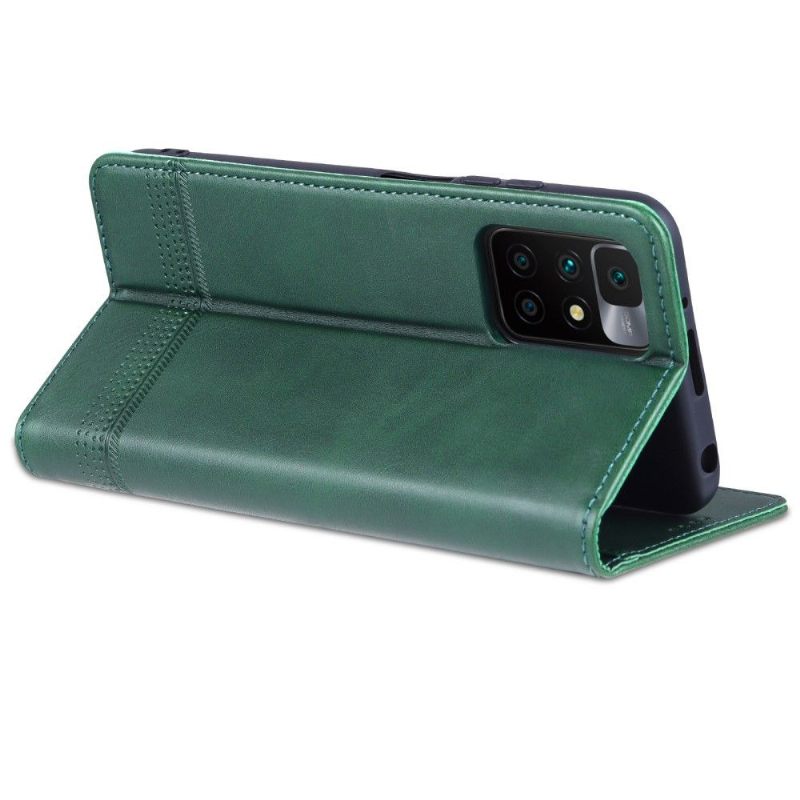 δερματινη θηκη Xiaomi Redmi 10 πορτοφολι Azns Faux Leather