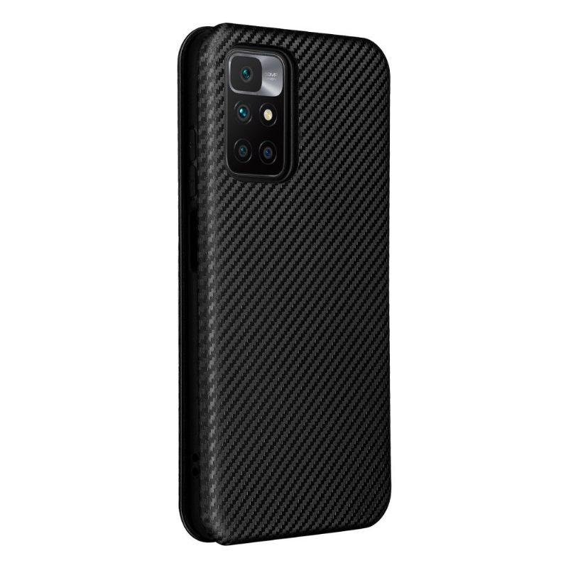 Κάλυμμα Xiaomi Redmi 10 Δερματίνη Από Ανθρακόνημα