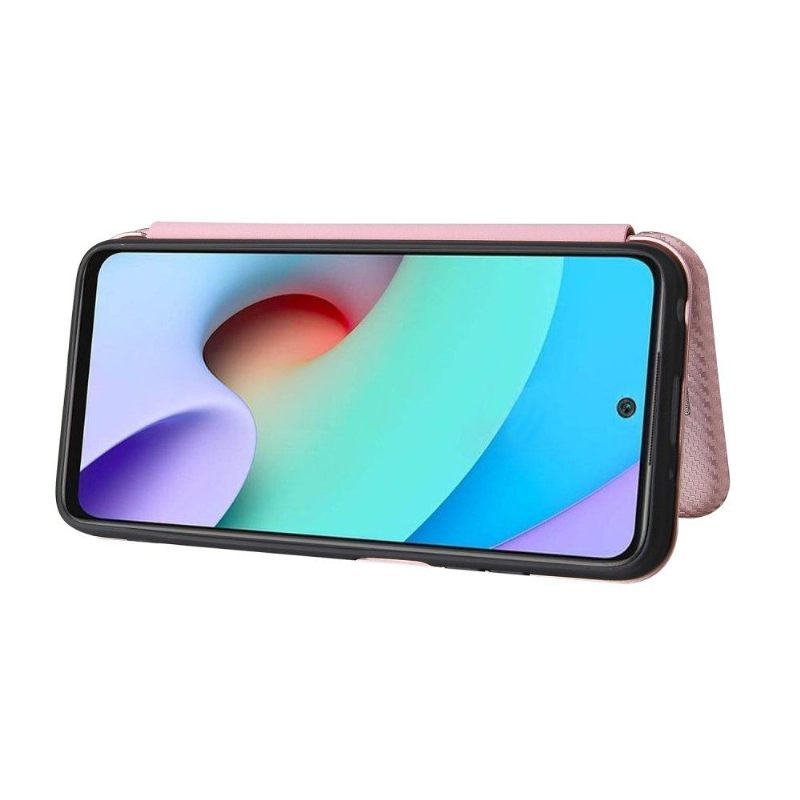 Κάλυμμα Xiaomi Redmi 10 Δερματίνη Από Ανθρακόνημα