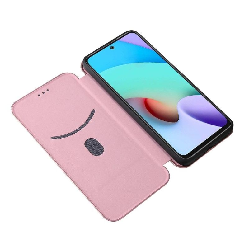 Κάλυμμα Xiaomi Redmi 10 Δερματίνη Από Ανθρακόνημα