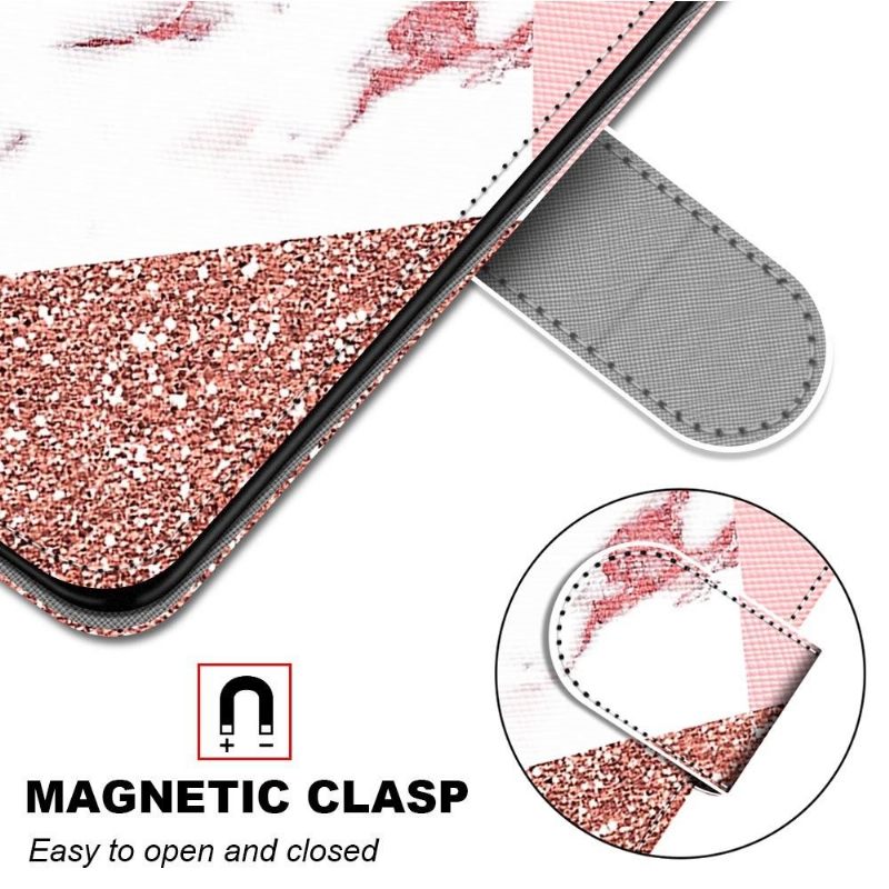 Κάλυμμα Xiaomi Redmi 10 Marble Glitter