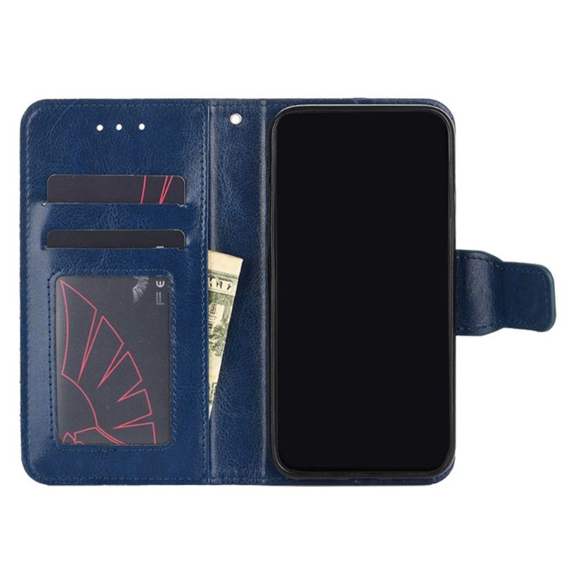 Κάλυμμα Xiaomi Redmi 10 Θήκη Flip Δερμάτινη Κάρτα Folio Faux