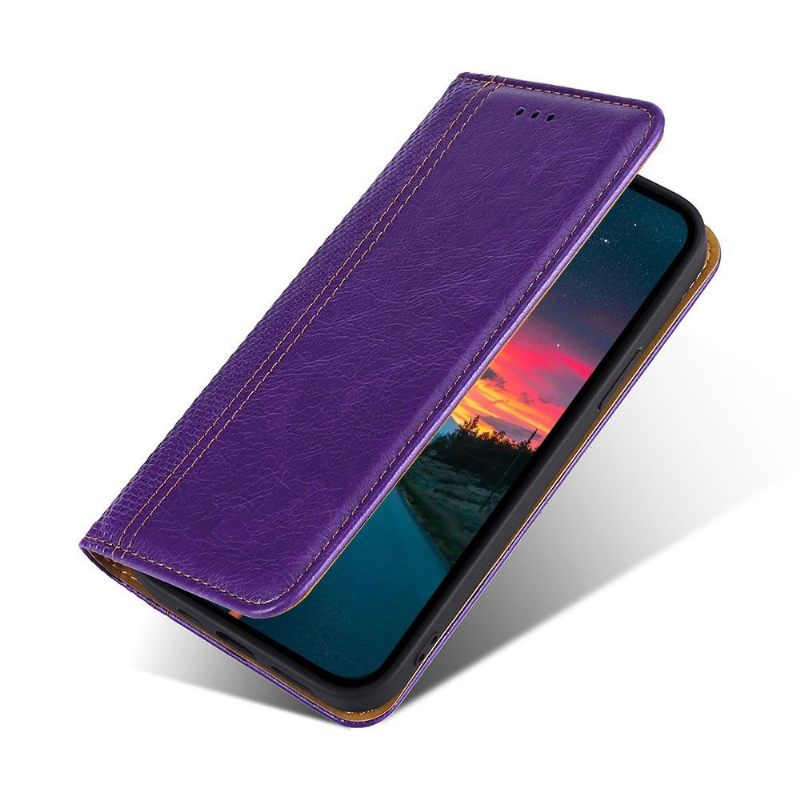 Κάλυμμα Xiaomi Redmi 10 Θήκη Flip Ραφή Με Flip Folio