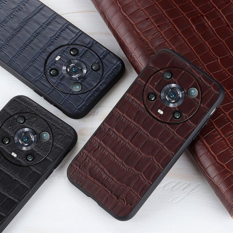 θηκη κινητου Honor Magic 4 Pro Chic Croco Skin Look