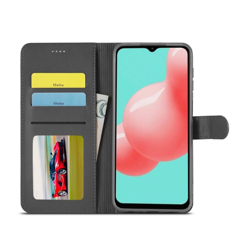 Θήκη Flip Samsung Galaxy A32 5G δερματινη θηκη Leather Effect Lc.imeeke