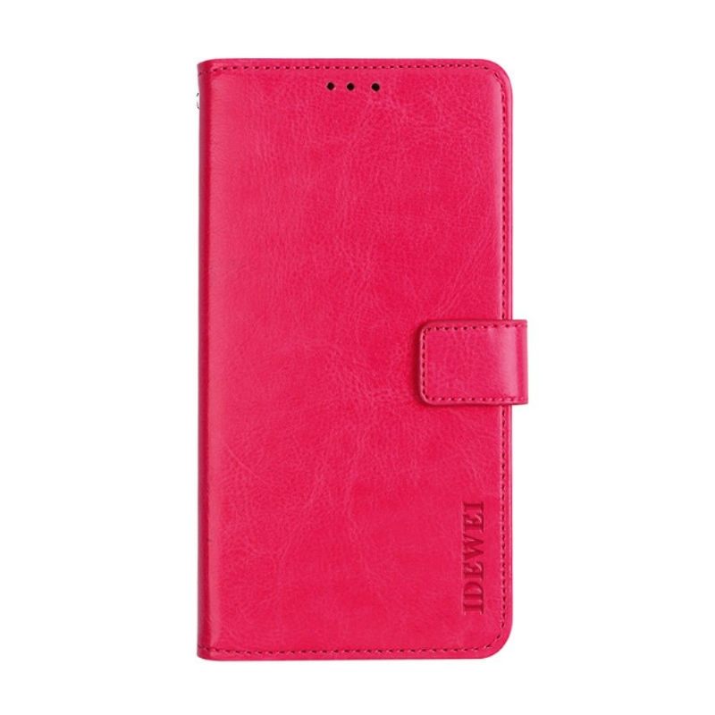 Κάλυμμα Oppo Find X3 Lite Θήκη Flip Idewei Folio Leather Effect
