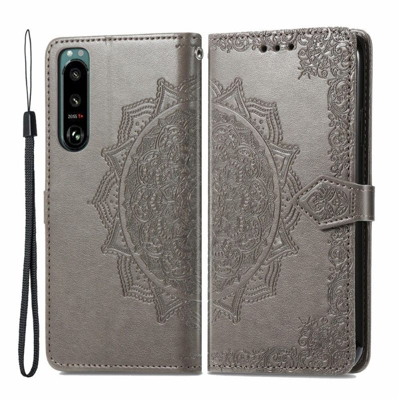 Κάλυμμα Sony Xperia 5 III Κάτοχος Κάρτας Mandala