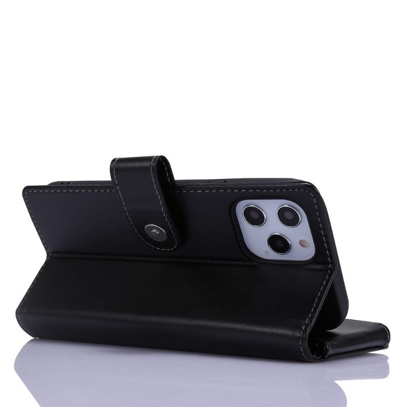 δερματινη θηκη iPhone 12 / 12 Pro Θήκη Flip Premium Folio Cover