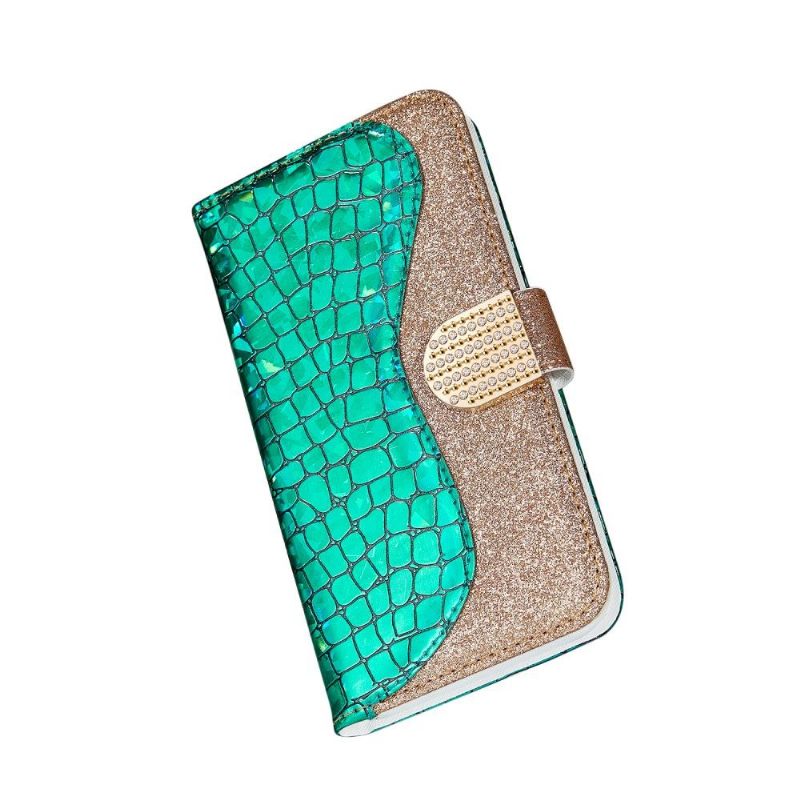 Κάλυμμα iPhone 12 / 12 Pro Luxury Croc Εφέ
