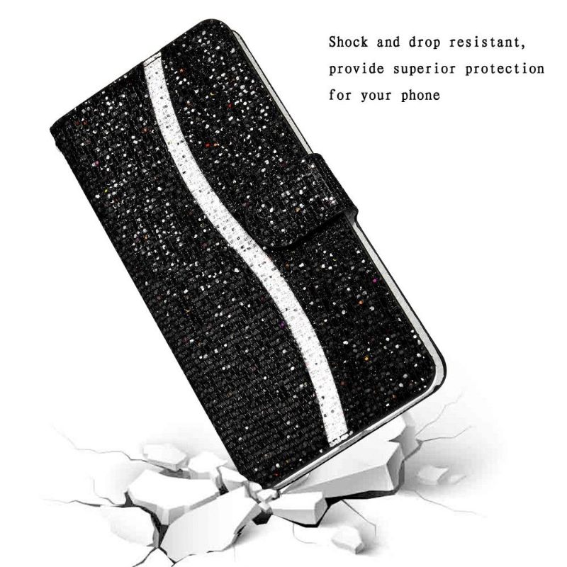 Κάλυμμα iPhone 12 / 12 Pro Θήκη Κάρτας Glitter