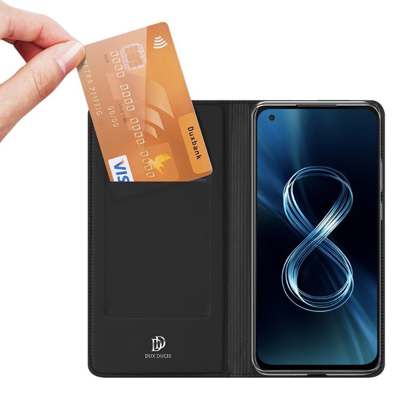 δερματινη θηκη Asus Zenfone 8 Business Satin Effect