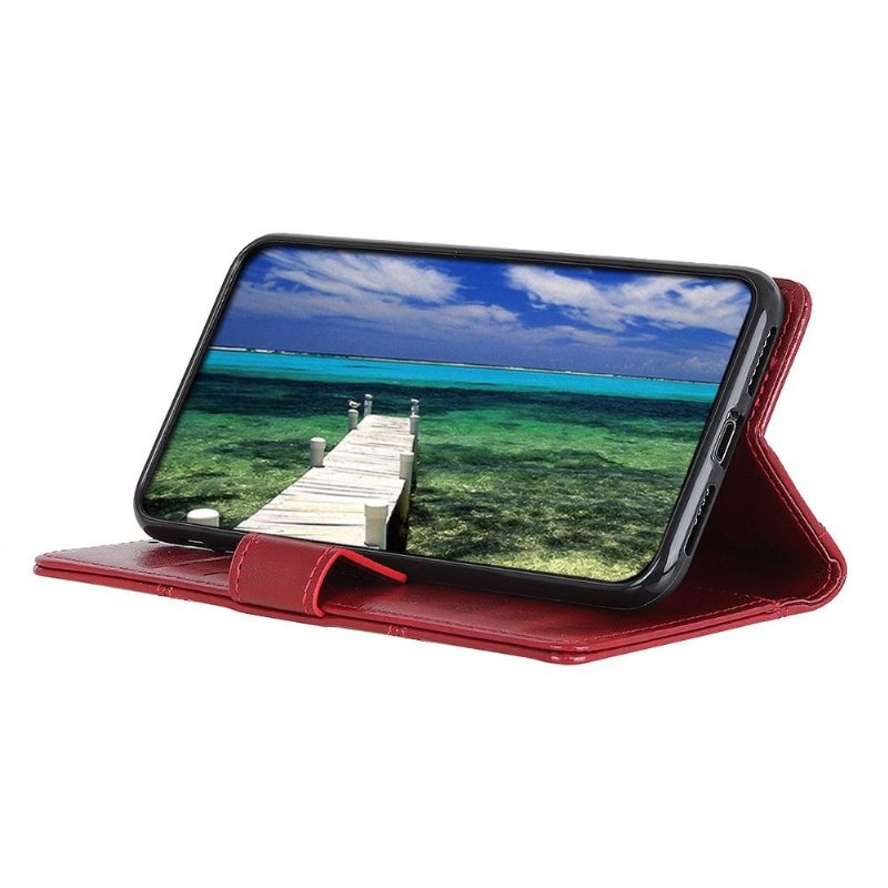 δερματινη θηκη Asus Zenfone 8 Δερμάτινο Εφέ Με Πριτσίνια
