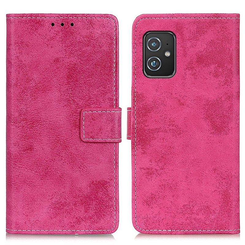 Κάλυμμα Asus Zenfone 8 Cyrius Faux Leather Vintage
