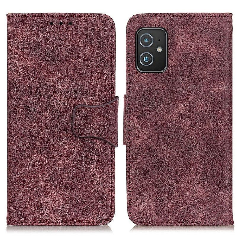 Θήκη Flip Asus Zenfone 8 Edouard Faux Leather Vintage