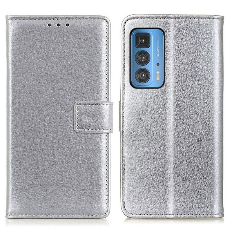 Κάλυμμα Motorola Edge 20 Pro Βασικό Συνθετικό Δέρμα