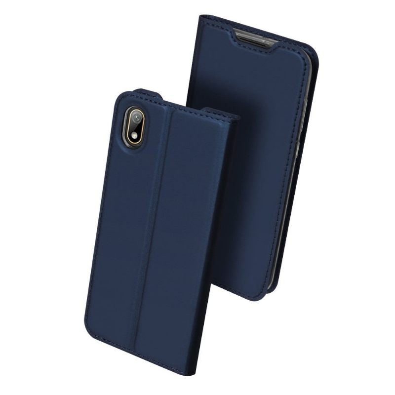 Θήκη Flip Huawei Y5 2019 Επαγγελματική Απομίμηση Δέρματος