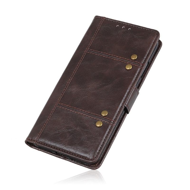 Θήκη Flip Samsung Galaxy S20 Ultra Studded Leather Style