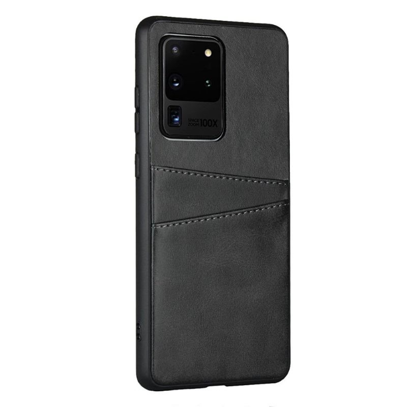 θηκη κινητου Samsung Galaxy S20 Ultra Θήκη Κάρτας Δερμάτινων Εφέ