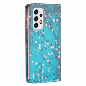Θήκη Flip Samsung Galaxy A53 5G Ανθισμένα Κλαδιά