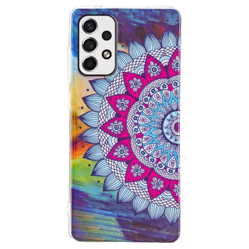 θηκη κινητου Samsung Galaxy A53 5G Φωτεινή Πολύχρωμη Μάνταλα