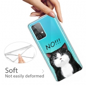 Θήκη Samsung Galaxy A53 5G Όχι!!! Γάτα