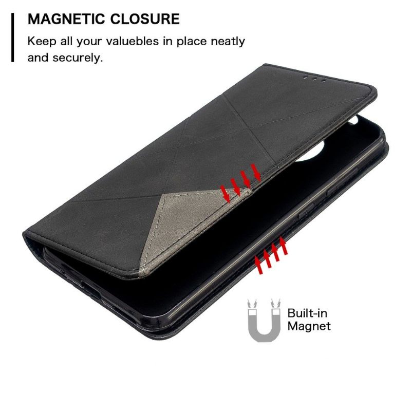 Κάλυμμα Nokia 7.2 Θήκη Κάρτας Célinia Leather Effect