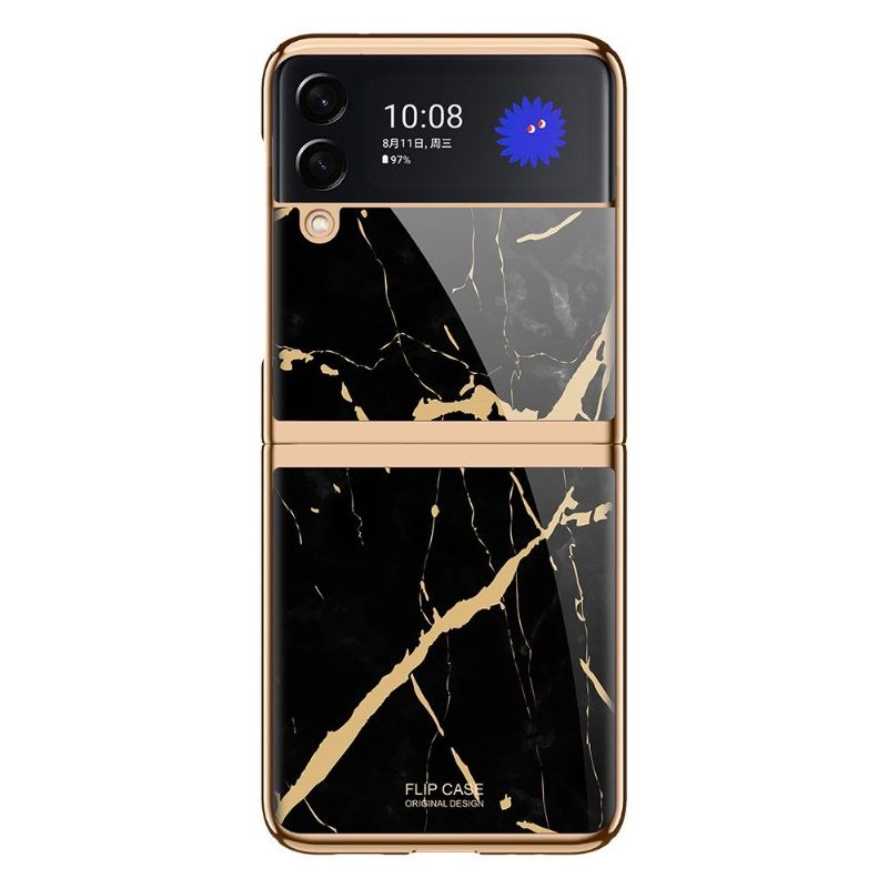θηκη κινητου Samsung Galaxy Z Flip 3 5G Premium Marble