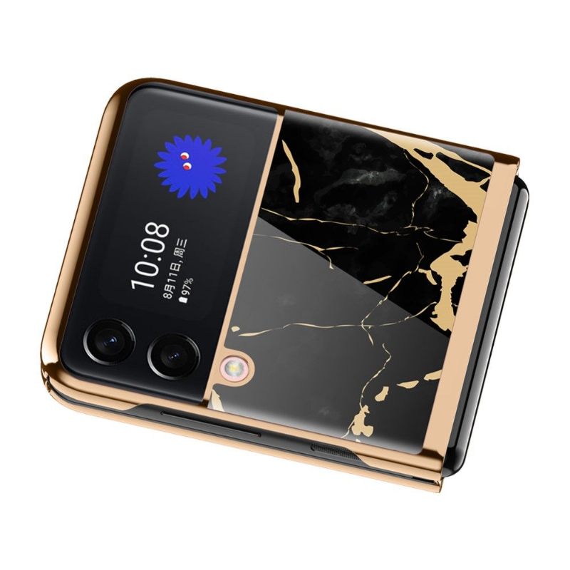 θηκη κινητου Samsung Galaxy Z Flip 3 5G Premium Marble