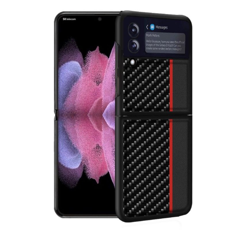 Θήκη Samsung Galaxy Z Flip 3 5G Sport Carbon Fiber