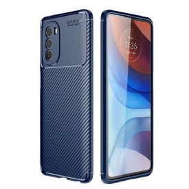 Θήκη Moto G51 5G Εύκαμπτος Σωλήνας Από Ανθρακονήματα
