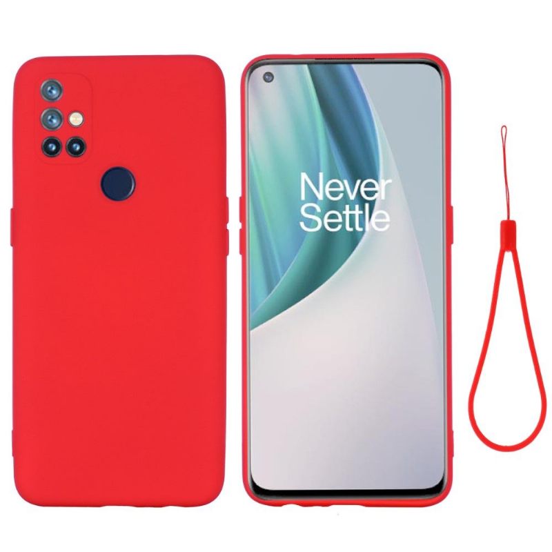 Θήκη OnePlus Nord N10 Puro Υγρή Σιλικόνη