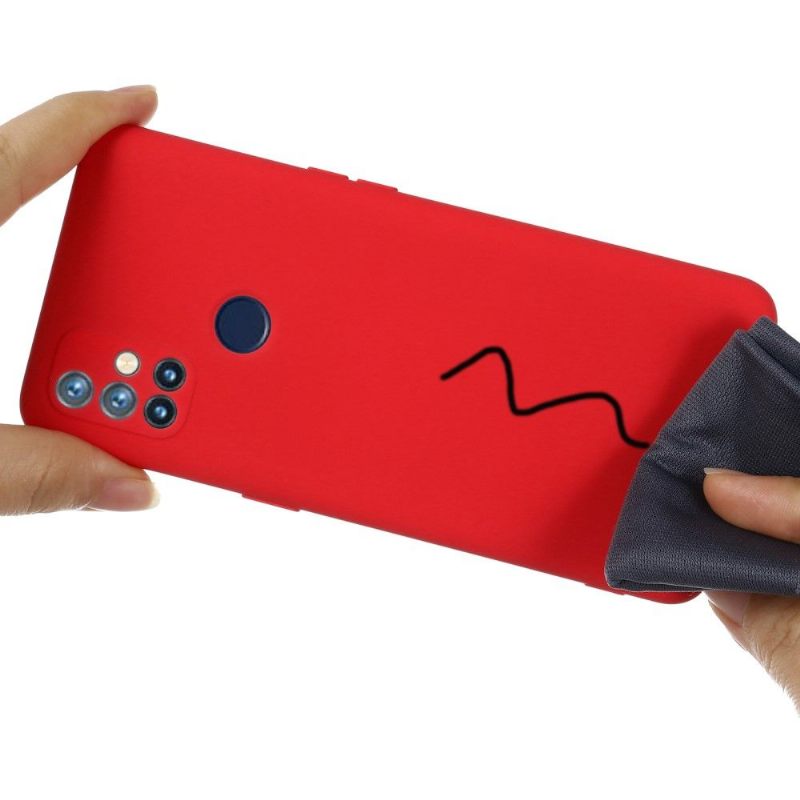 Θήκη OnePlus Nord N10 Puro Υγρή Σιλικόνη