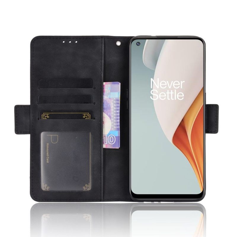 Κάλυμμα OnePlus Nord N100 Premium Με Θήκη Κάρτας