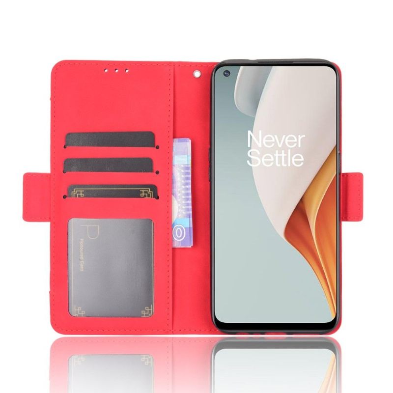 Κάλυμμα OnePlus Nord N100 Premium Με Θήκη Κάρτας