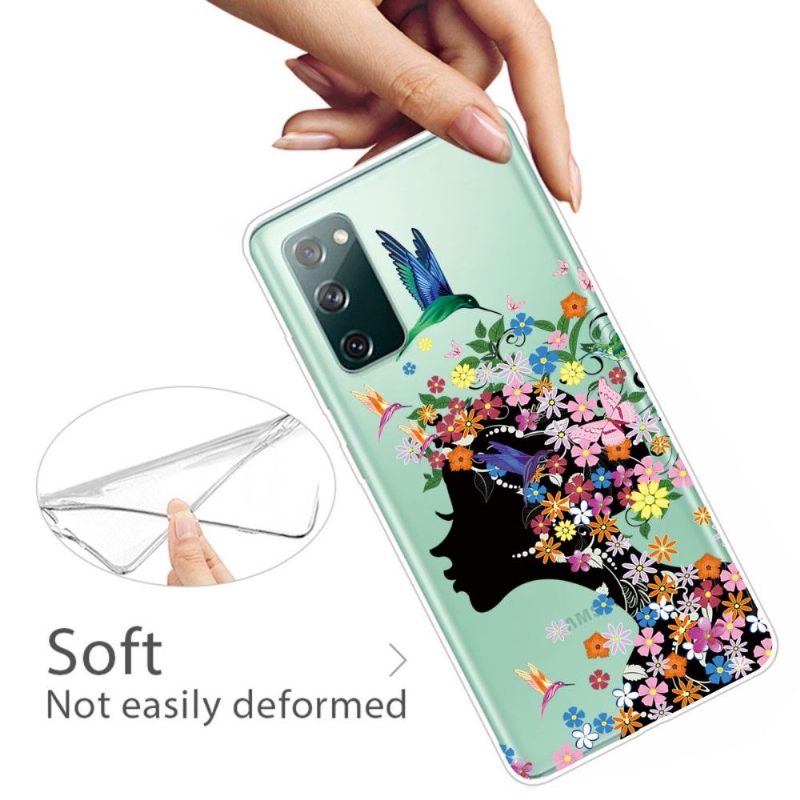 Θήκη Samsung Galaxy S20 FE Λουλούδια Hummingbird