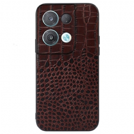Θήκη Oppo Reno 8 Pro Γνήσιο Δέρμα Κροκόδειλου Υφής