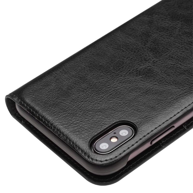 Κάλυμμα iPhone XS Max Γνήσιο Δέρμα