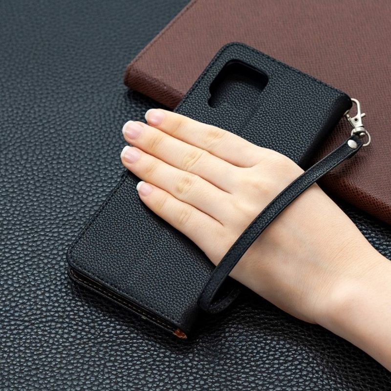 θηκη πορτοφολι Samsung Galaxy A42 5G Θήκη Flip Grained Leather Effect